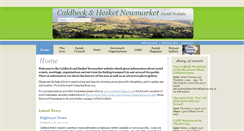 Desktop Screenshot of caldbeck.org.uk